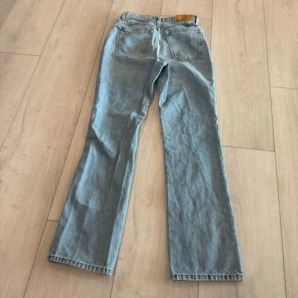 Free people slim straight women jeans size 26 - Picture 7 of 10